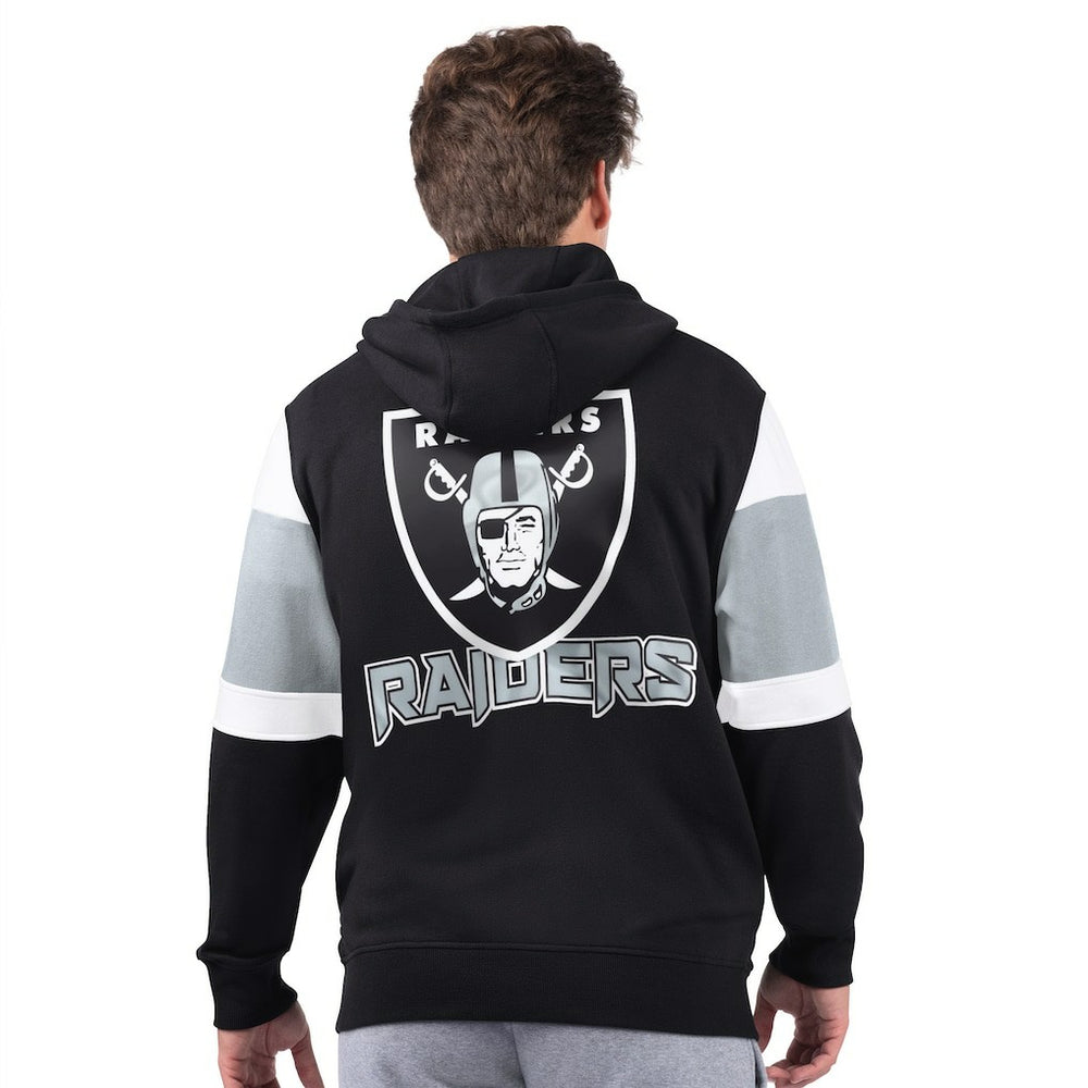 Las Vegas Raiders Starter Extreme Full-Zip Hoodie Black