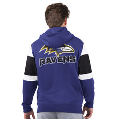 Baltimore Ravens Starter Extreme Full-Zip Hoodie Purple