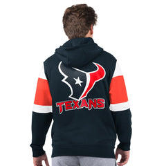 Houston Texans Starter Extreme Full-Zip Hoodie Navy