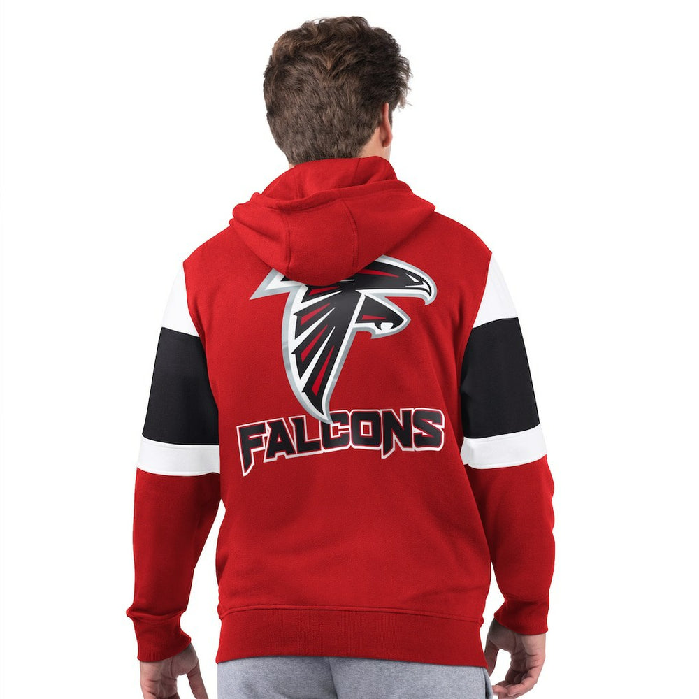 Atlanta Falcons Starter Extreme Full-Zip Hoodie Red
