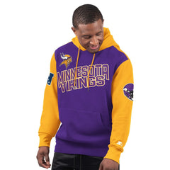 Minnesota Vikings Starter Extreme Pullover Hoodie Purple