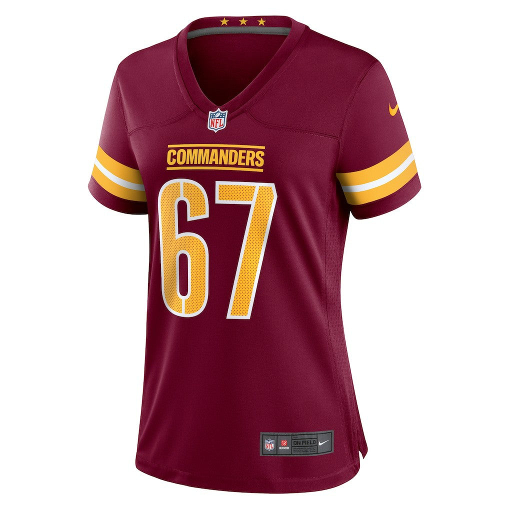 Nike Nick Allegretti Washington Commanders Women's Game Jersey Burgundy