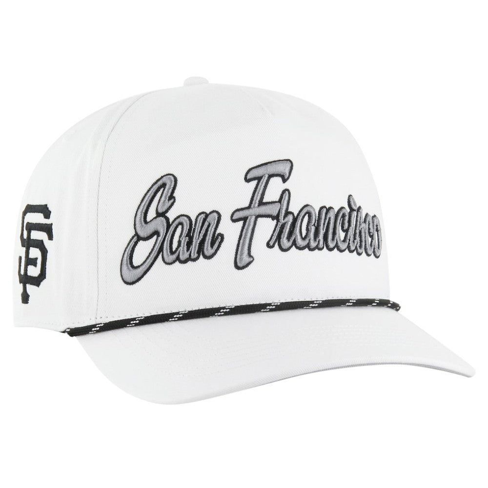 San Francisco Giants '47 Overhand Speckle Hitch Rope Adjustable Hat - White - 47 brand Online