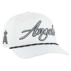 Los Angeles Angels '47 Overhand Speckle Hitch Rope Adjustable Hat - White - 47 brand on Sale