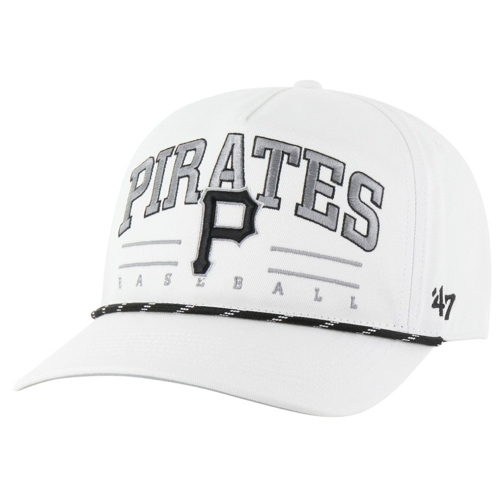 Pittsburgh Pirates '47 Roscoe Speckle Hitch Adjustable Hat - White - 47 brand Online