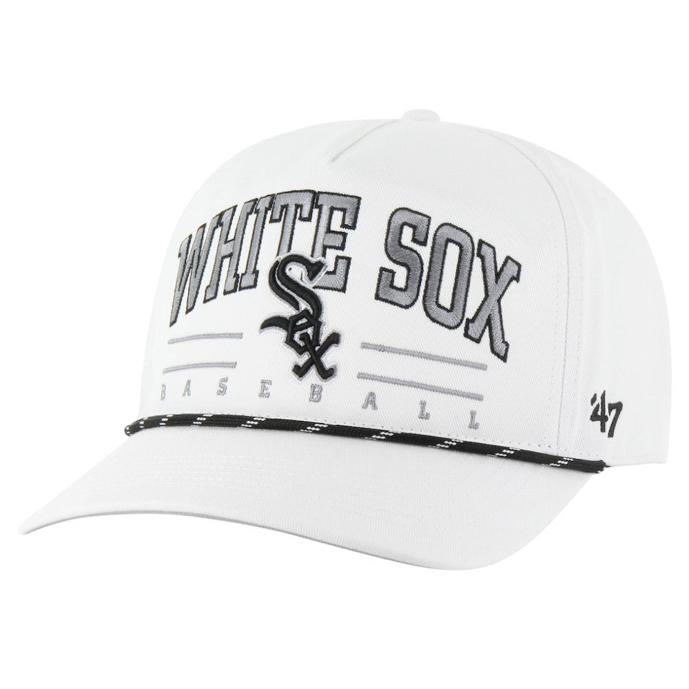 Chicago White Sox '47 Roscoe Speckle Hitch Adjustable Hat - White - 47 brand Lifestyle