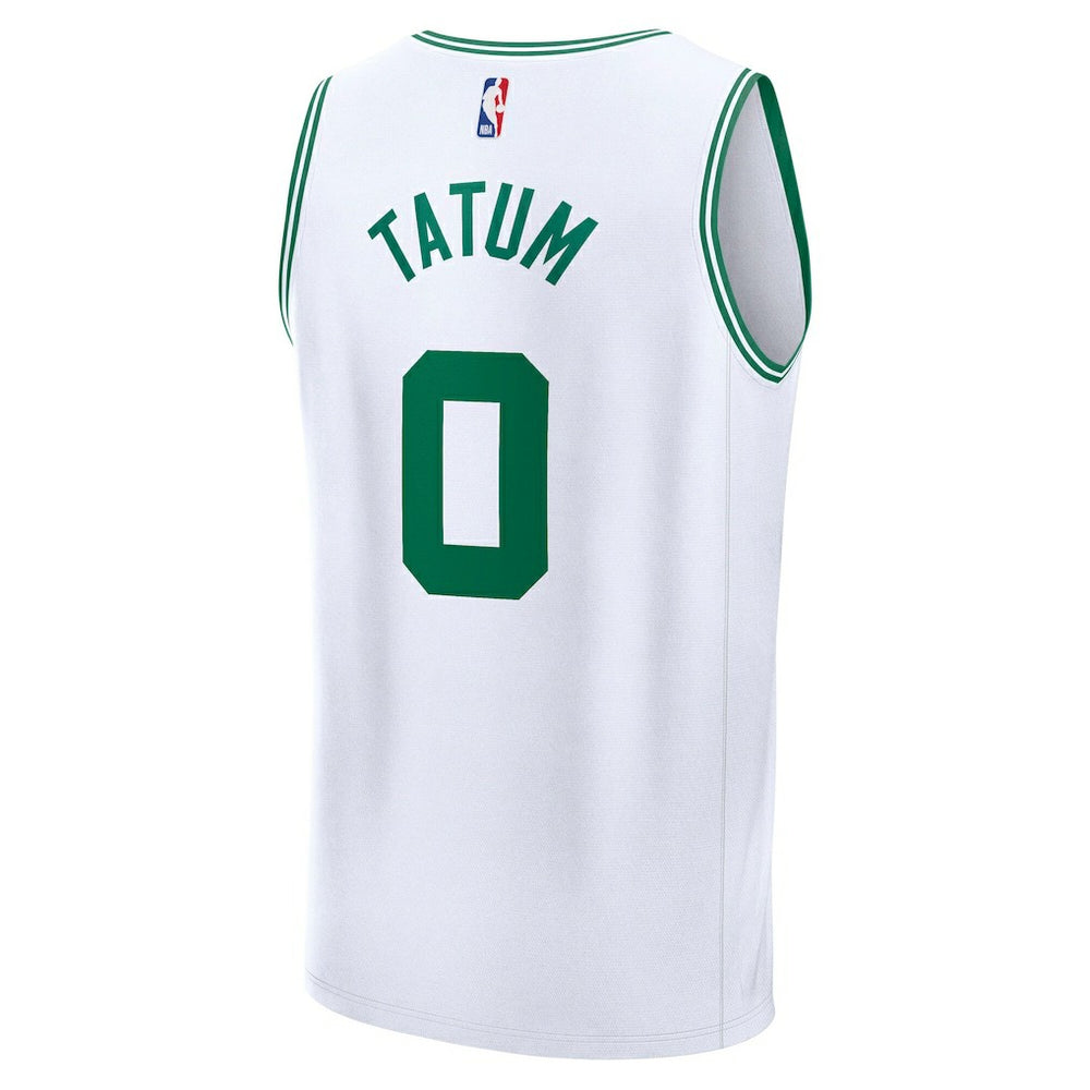 Jayson Tatum Boston Celtics Fast Break Replica Player Jersey Association Edition White | Fanatics US