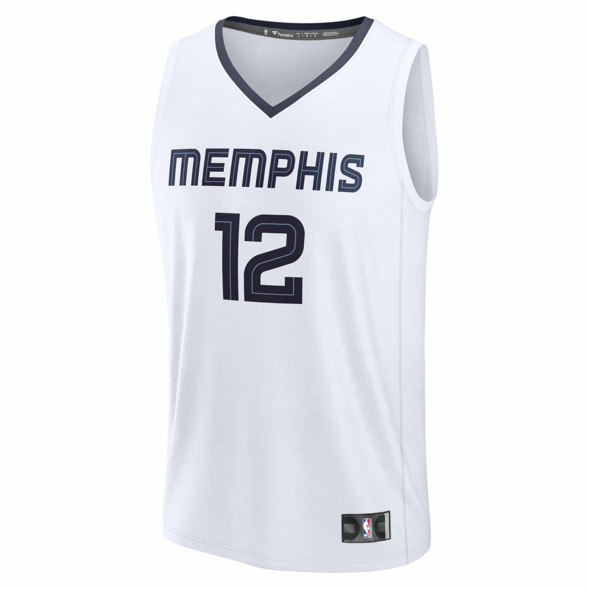 Ja Morant Memphis Grizzlies Fast Break Replica Player Jersey Association Edition White | Fanatics online
