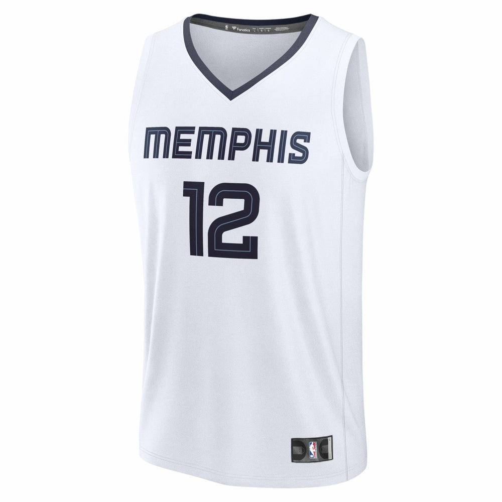 Ja Morant Memphis Grizzlies Fast Break Replica Player Jersey Association Edition White | Fanatics online