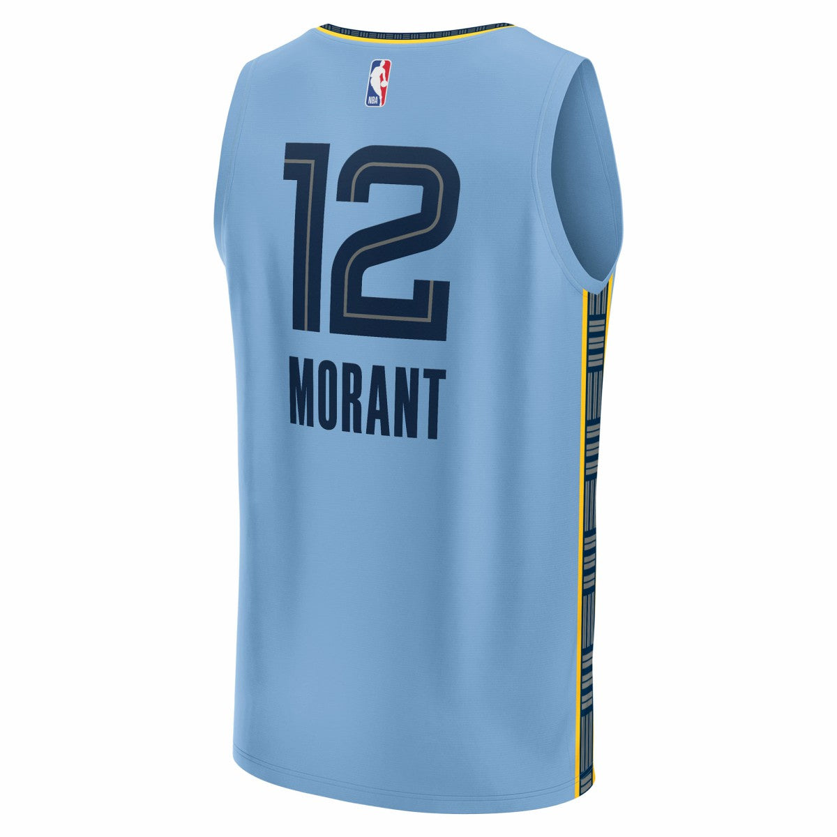 Ja Morant Memphis Grizzlies Fast Break Replica Player Jersey Statement Edition Light Blue | Fanatics Lifestyle