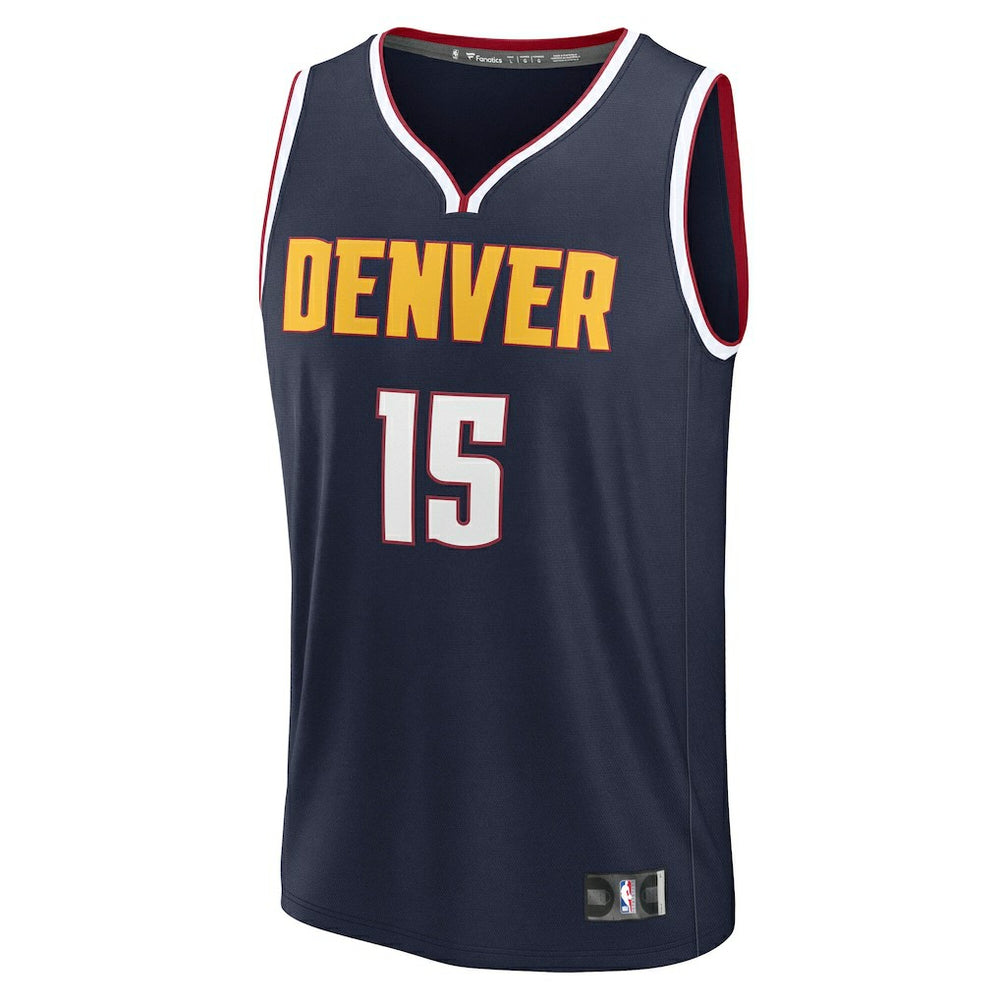 Nikola Jokic Denver Nuggets Fast Break Replica Player Jersey Icon Edition Navy | Fanatics discount