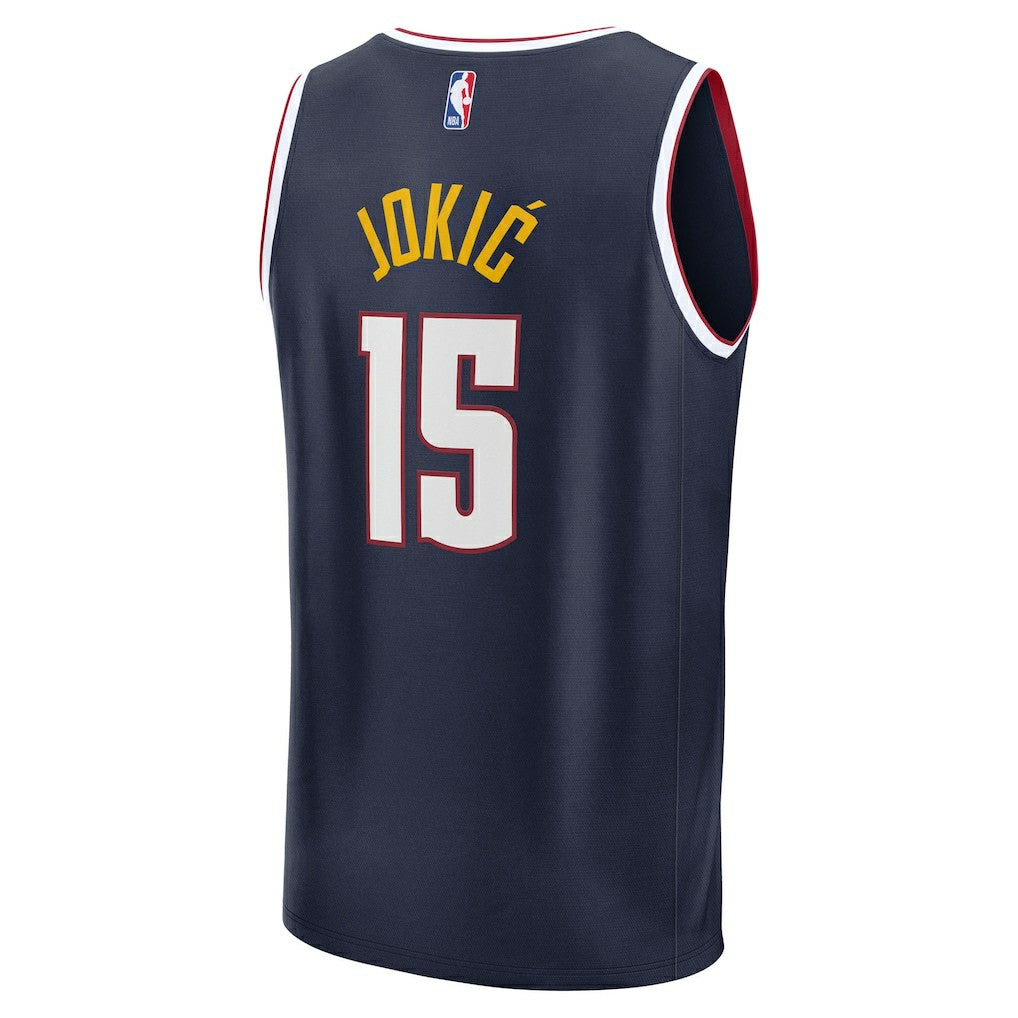 Nikola Jokic Denver Nuggets Youth Fast Break Replica Player Jersey for sale Icon Editi- Navy | Fanatics for sale
