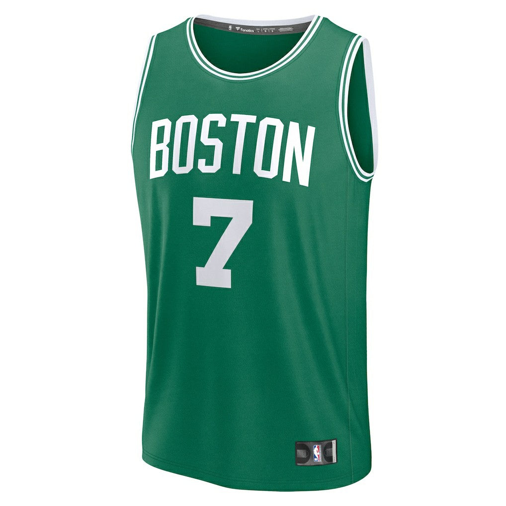 Jaylen Brown Boston Celtics Fast Break Replica Player Jersey Icon Edition Kelly Green | Fanatics for sale