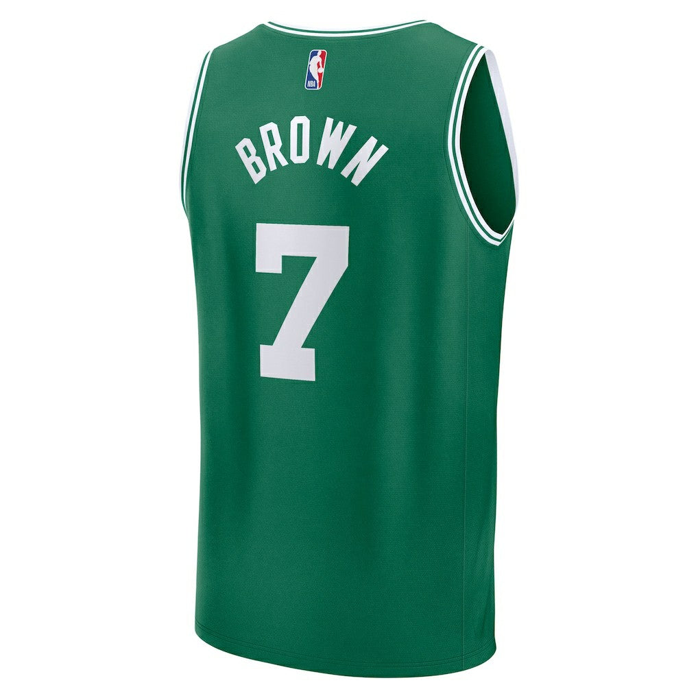 Jaylen Brown Boston Celtics Fast Break Replica Player Jersey Icon Edition Kelly Green | Fanatics for sale