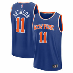 Jalen Brunson New York Knicks Youth Fast Break Replica Player Jersey Icon Edition Blue | Fanatics Near Me