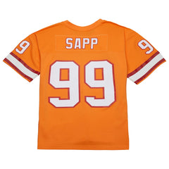 Mitchell & Ness Warren Sapp Tampa Bay Buccaneers 1995 Legacy Replica Jersey Orange