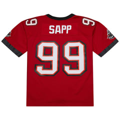 Mitchell & Ness Warren Sapp Tampa Bay Buccaneers 2002 Legacy Replica Jersey Red