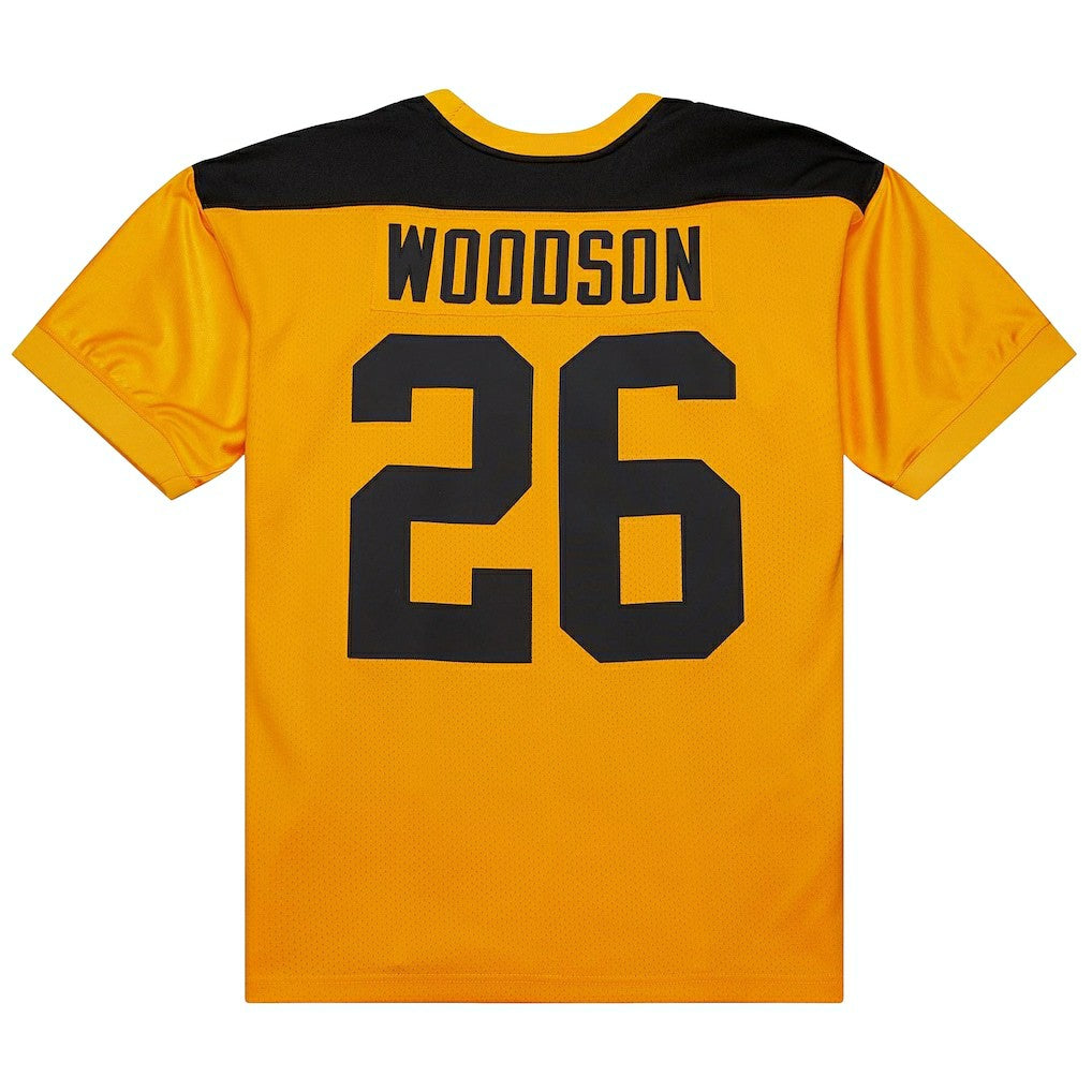 Mitchell & Ness Rod Woodson Pittsburgh Steelers 1994 Authentic Throwback Retired Player Jersey Gold