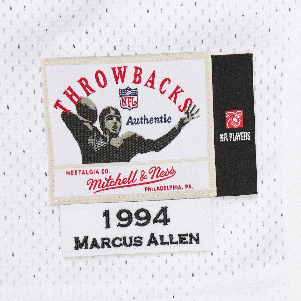 Mitchell & Ness Marcus Allen Kansas City Chiefs 1994 Authentic Throwback Retired Player Jersey White