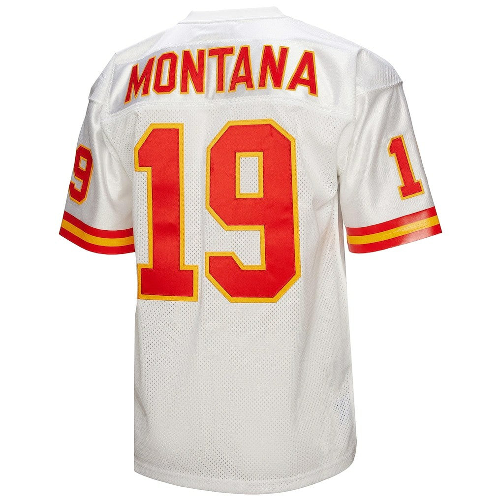 Mitchell & Ness Joe Montana Kansas City Chiefs 1994 Authentic Throwback Retired Player Jersey White