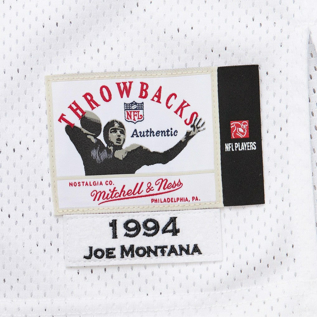 Mitchell & Ness Joe Montana Kansas City Chiefs 1994 Authentic Throwback Retired Player Jersey White