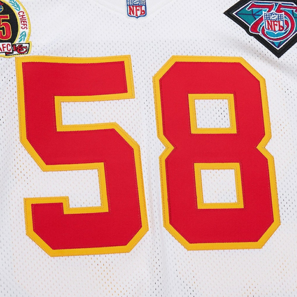 Mitchell & Ness Derrick Thomas Kansas City Chiefs 1994 Authentic Throwback Retired Player Jersey White