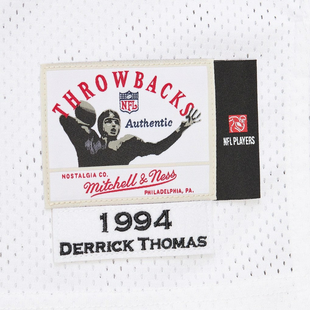 Mitchell & Ness Derrick Thomas Kansas City Chiefs 1994 Authentic Throwback Retired Player Jersey White