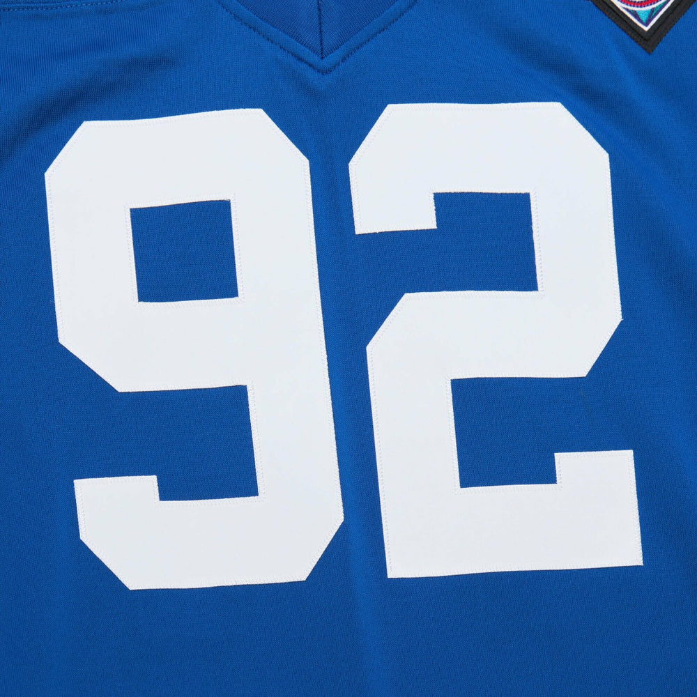 Mitchell & Ness Michael Strahan New York Giants 1994 Authentic Throwback Retired Player Jersey Royal