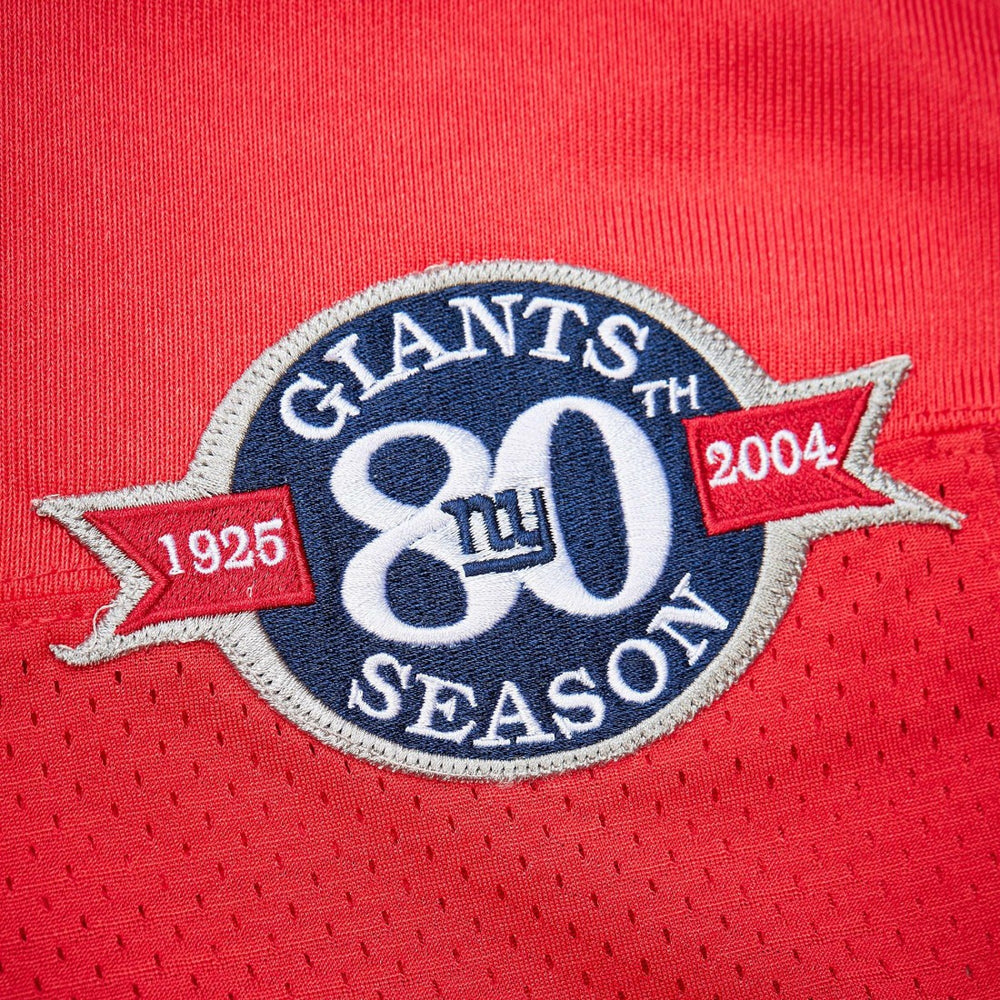 Mitchell & Ness Eli Manning New York Giants 2004 Authentic Throwback Retired Player Jersey Red
