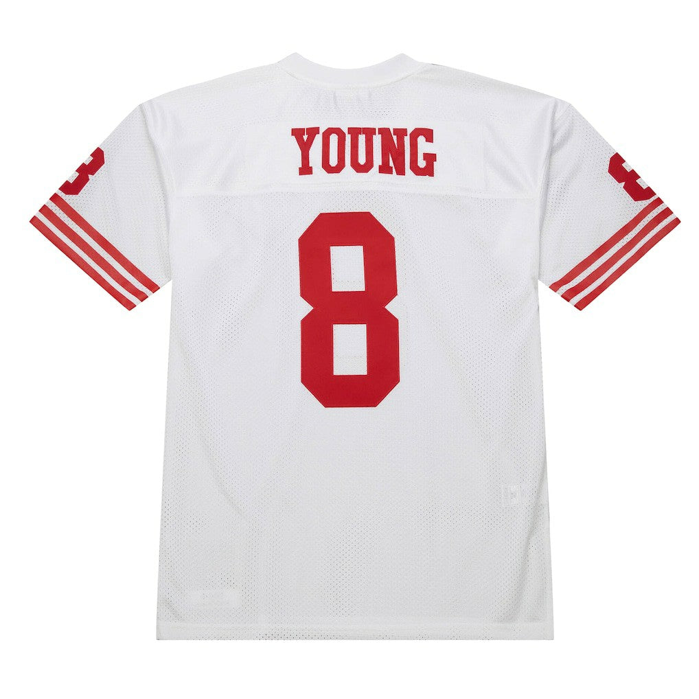 Mitchell & Ness Steve Young San Francisco 49ers 1994 Authentic Throwback Retired Player Jersey White
