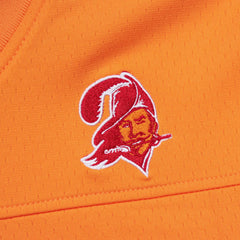 Mitchell & Ness Mike Alstott Tampa Bay Buccaneers Player Name & Number Hoodie Legacy Jersey Orange