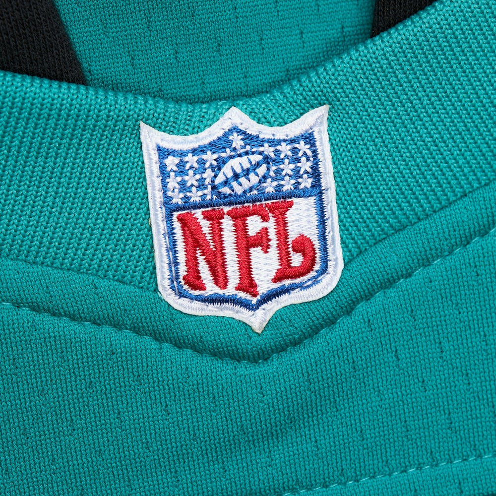 Mitchell & Ness Dan Marino Miami Dolphins Player Name & Number Hoodie Legacy Jersey Aqua