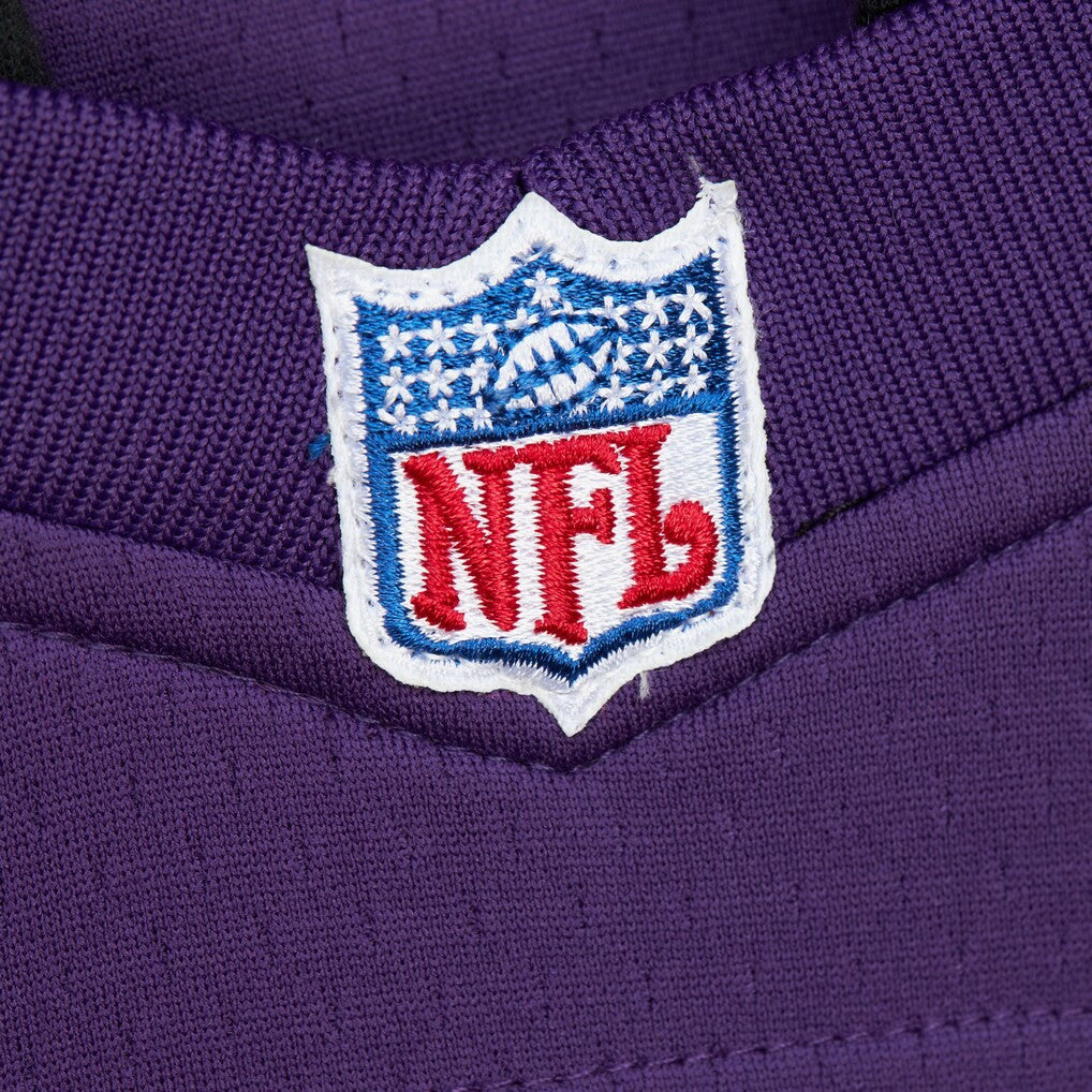 Mitchell & Ness Randy Moss Minnesota Vikings Player Name & Number Hoodie Legacy Jersey Purple