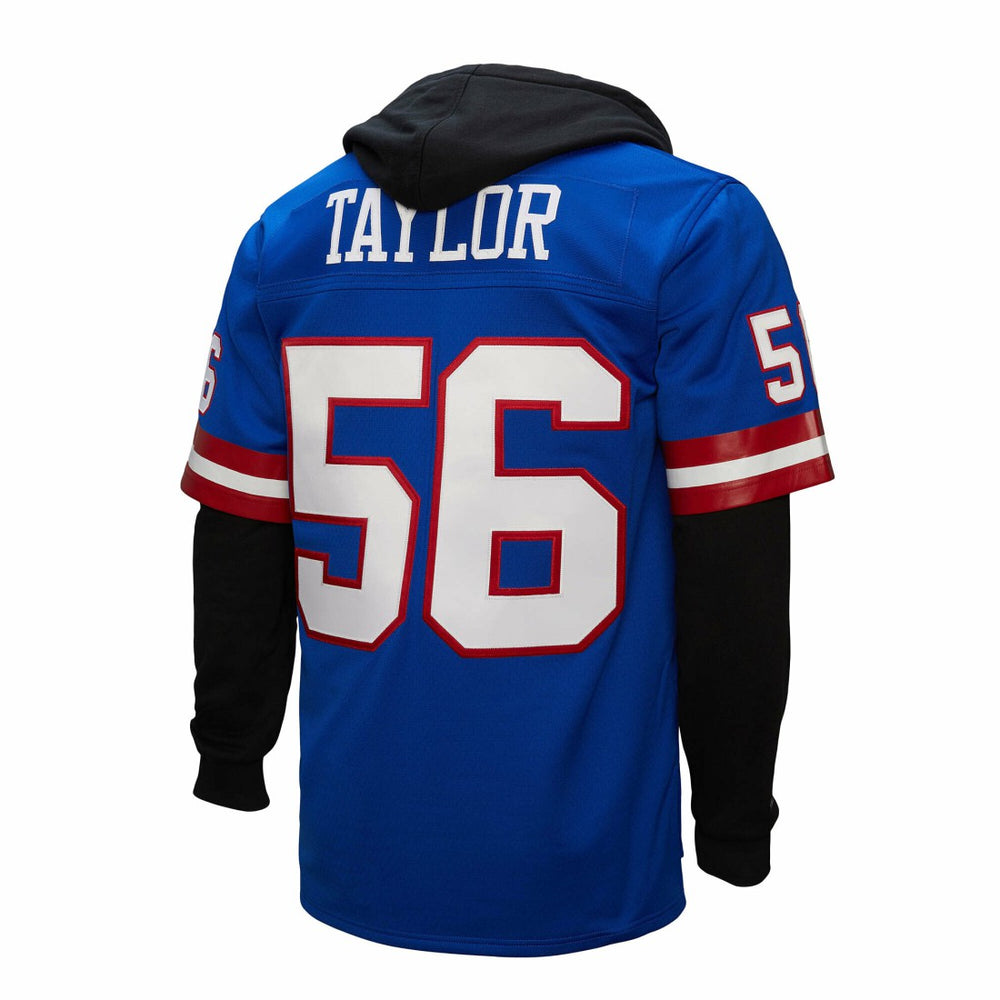Mitchell & Ness Lawrence Taylor New York Giants Player Name & Number Hoodie Legacy Jersey Royal