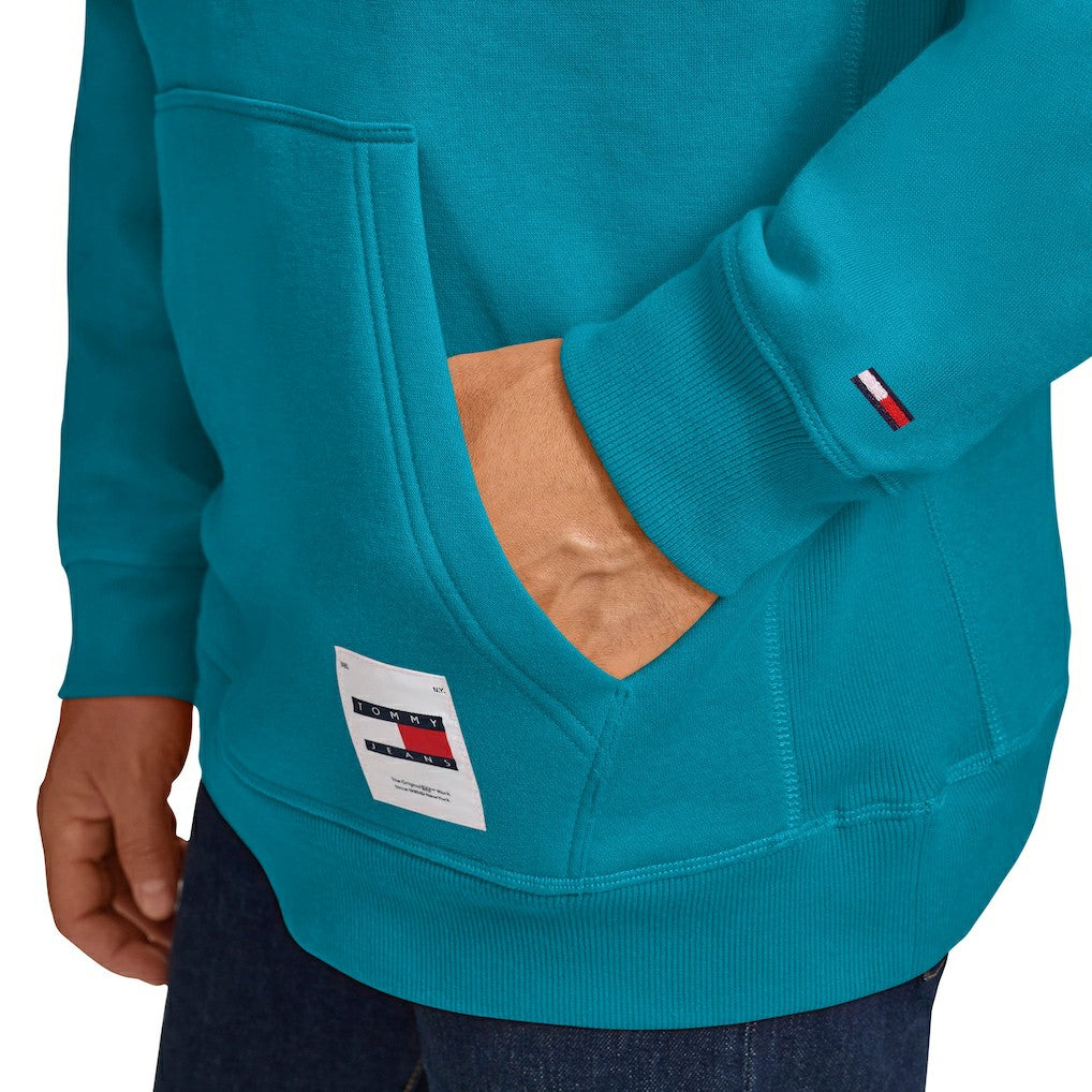 Charlotte Hornets Tommy Jeans Sebastian Pullover Hoodie Teal