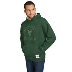 Milwaukee Bucks Tommy Jeans Sebastian Pullover Hoodie Hunter Green
