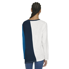 Minnesota Timberwolves Tommy Jeans Women's Amelia Color Blocked Long Sleeve T-Shirt White/Navy