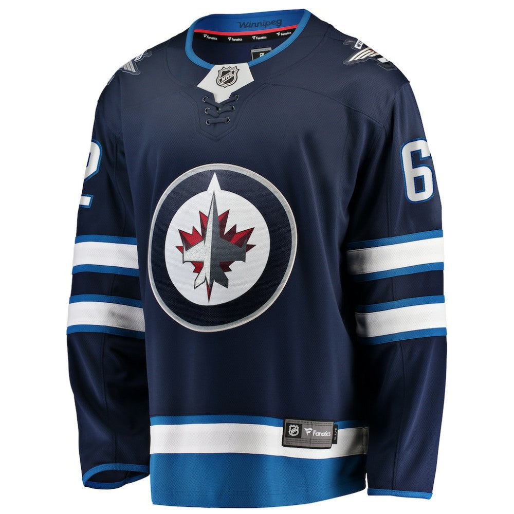 Nino Niederreiter Winnipeg Jets Fanatics Home Premier Breakaway Player Jersey - Navy - NHL 201452154