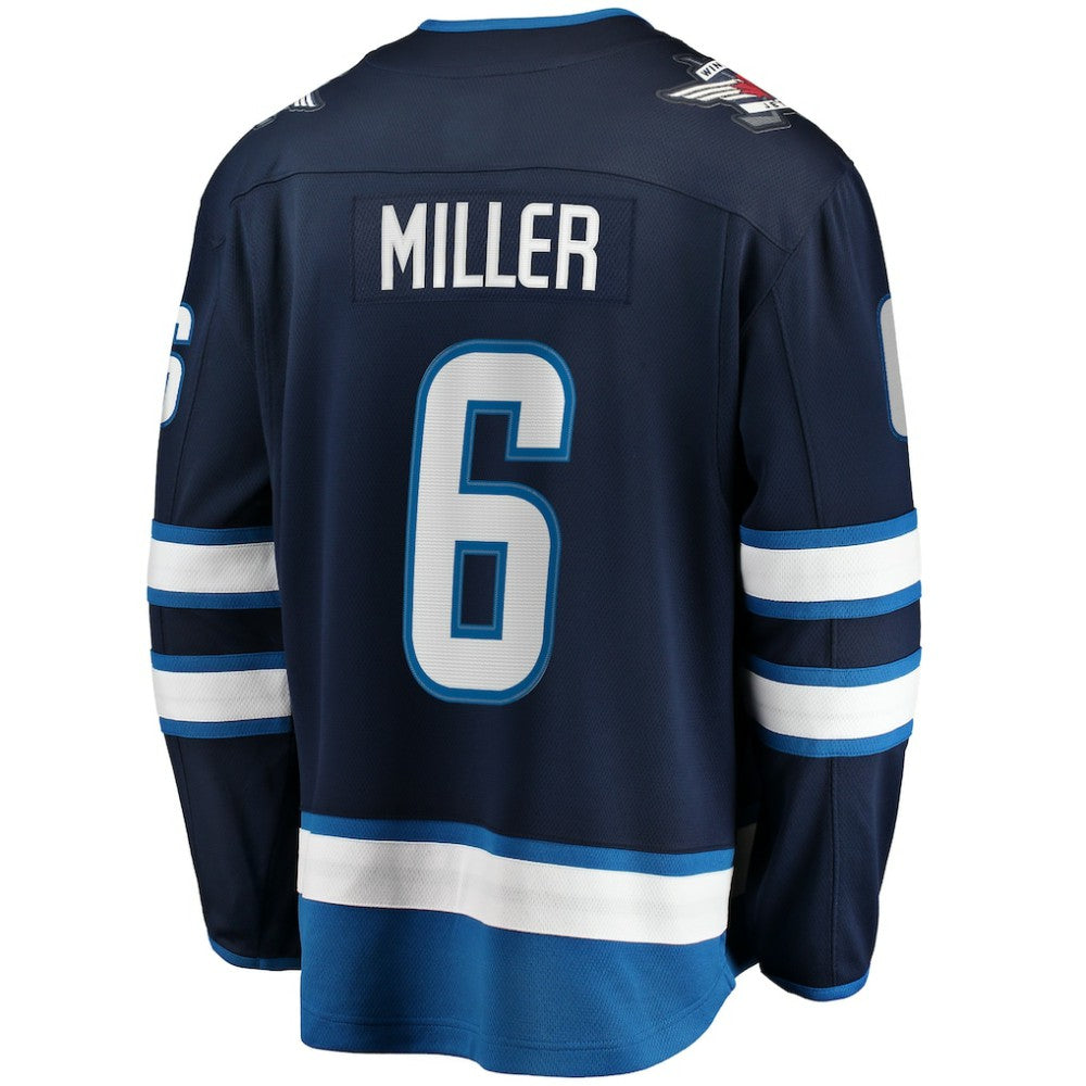 Colin Miller Winnipeg Jets Fanatics Home Premier Breakaway Player Jersey - Navy - NHL 201452157