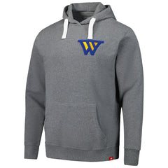 Golden State Warriors Sportiqe Unisex Varsity Collection Blake Pullover Hoodie Heather Gray