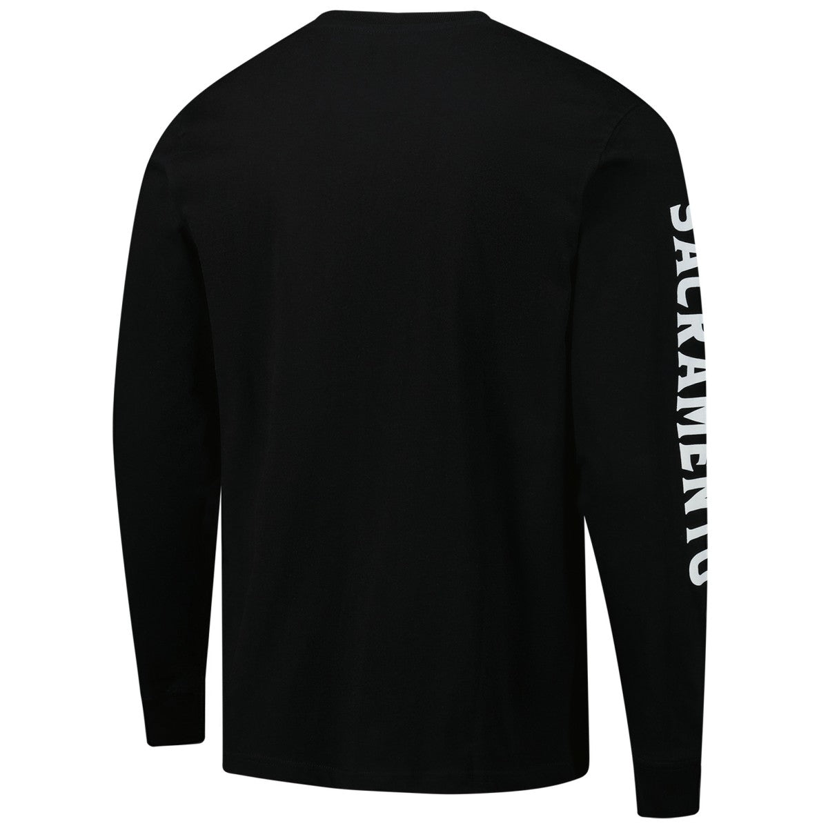 Sacramento Kings Sportiqe Unisex Wales Heavyweight Pocket Long Sleeve T-Shirt Black