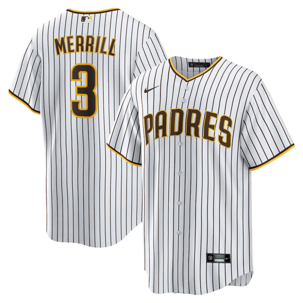 Jackson Merrill San Diego Padres Nike Home Replica Jersey - White - Nike Sale