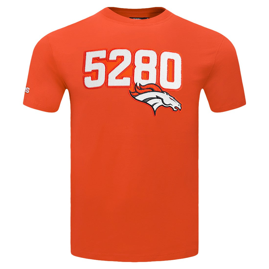 Denver Broncos Pro Standard Frozen Single Jersey T-Shirt Orange