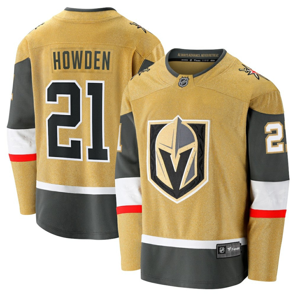 Brett Howden Vegas Golden Knights Fanatics Home Premier Breakaway Player Jersey - Gold - NHL 201454736