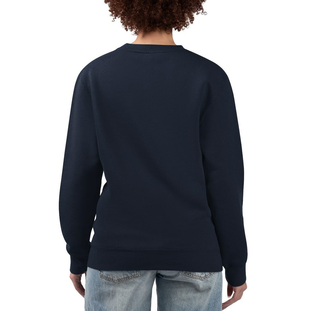 Chicago Bears G-III 4Her by Carl Banks Women's Football Logo Graphic Fleece Tri-Blend Pullover Sweatshirt Navy