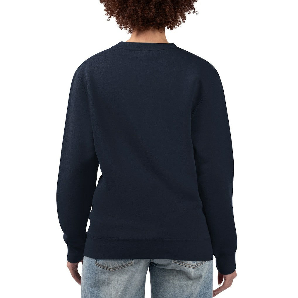 Seattle Seahawks G-III 4Her by Carl Banks Women's Football Logo Graphic Fleece Tri-Blend Pullover Sweatshirt Navy