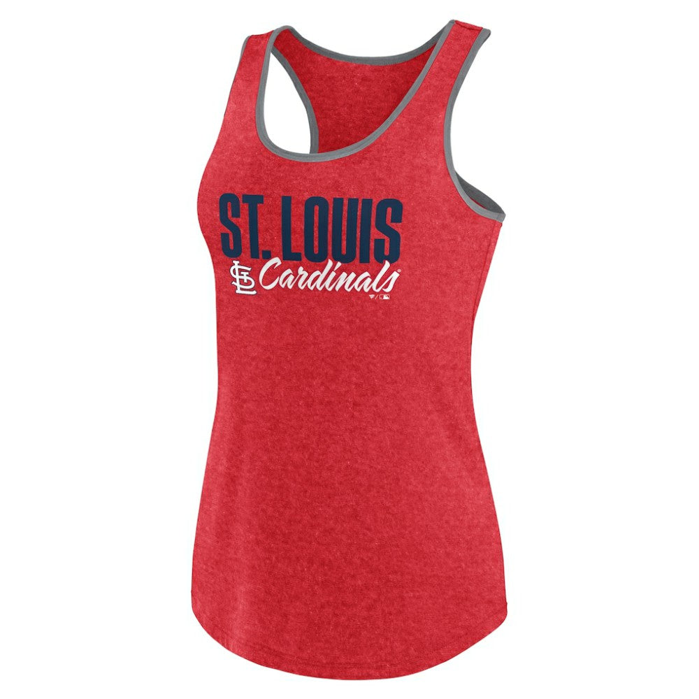 St. Louis Cardinals Profile Women's Plus Size Racerback Tank Top - Red - MLB Sale