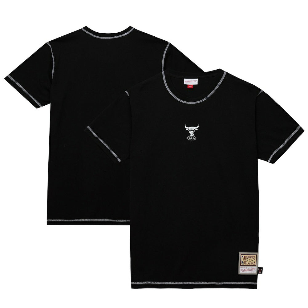 Chicago Bulls Hardwood Classics Contrast 2K Graphic T-Shirt for sale Black | Mitchell & Ness US