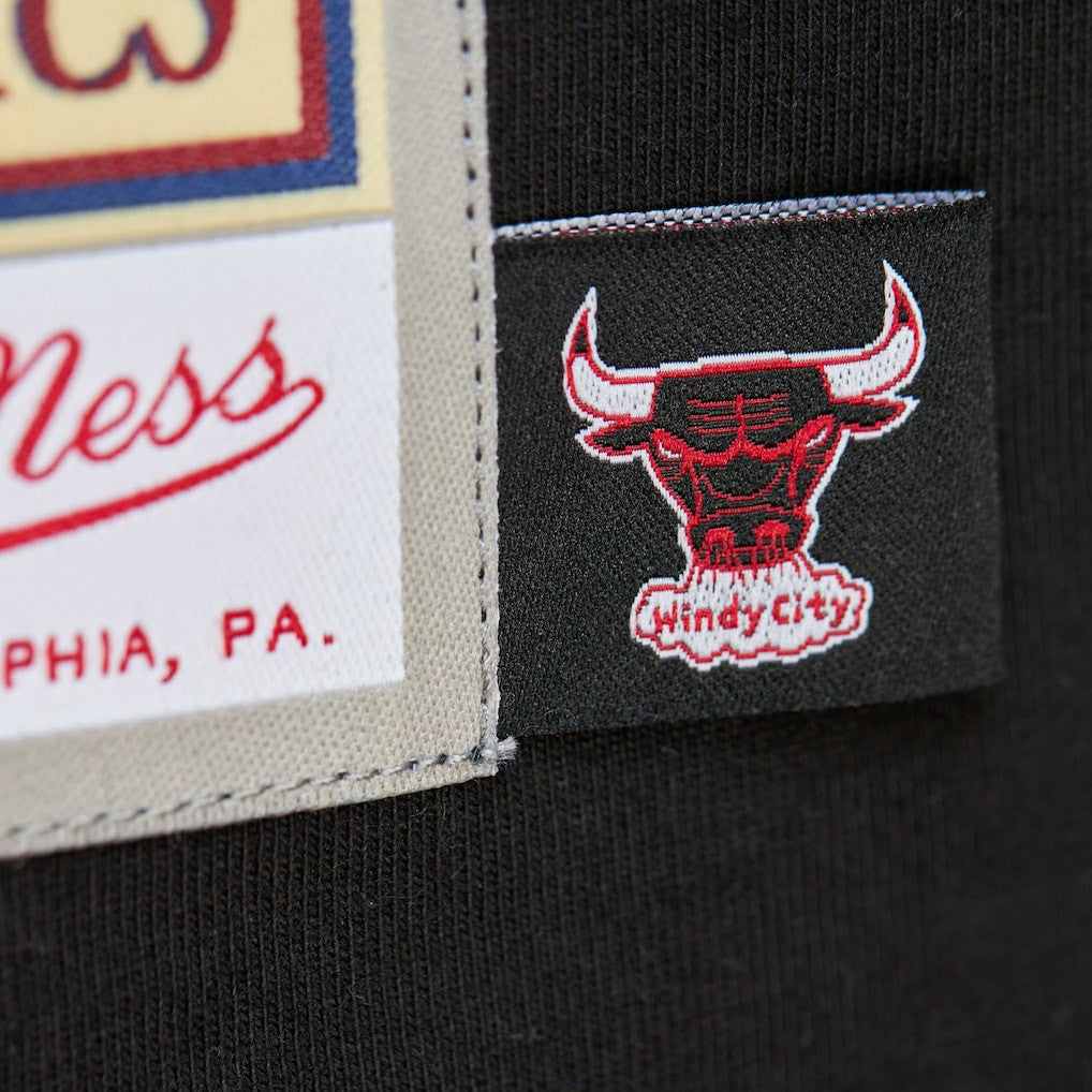 Chicago Bulls Hardwood Classics Contrast 2K Graphic T-Shirt for sale Black | Mitchell & Ness US