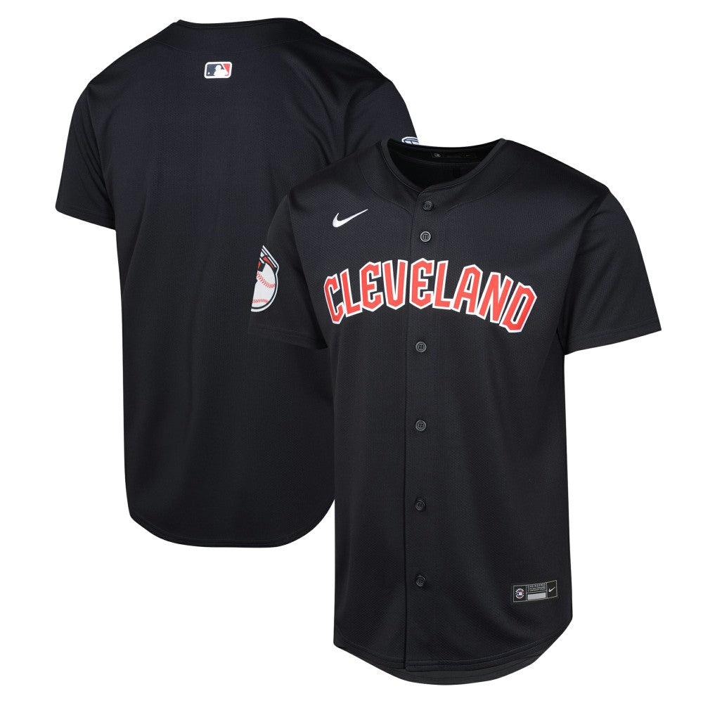 Cleveland Guardians Nike Youth Alternate Limited Jersey - Navy - Nike on Sale